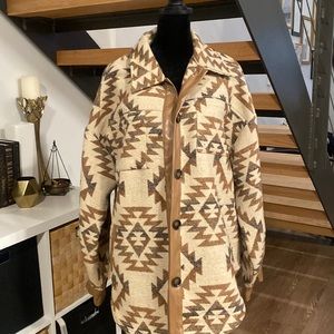 Oversized Shirt Jacket